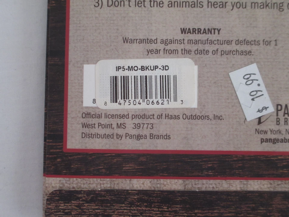 PANGEA - APPLE IPHONE 5 - ROBLE MUSGO ROSA CAMUFLAJE 3D DIMENSIONAL - FUNDA PARA TELÉFONO CELULAR Foto 4 de 4