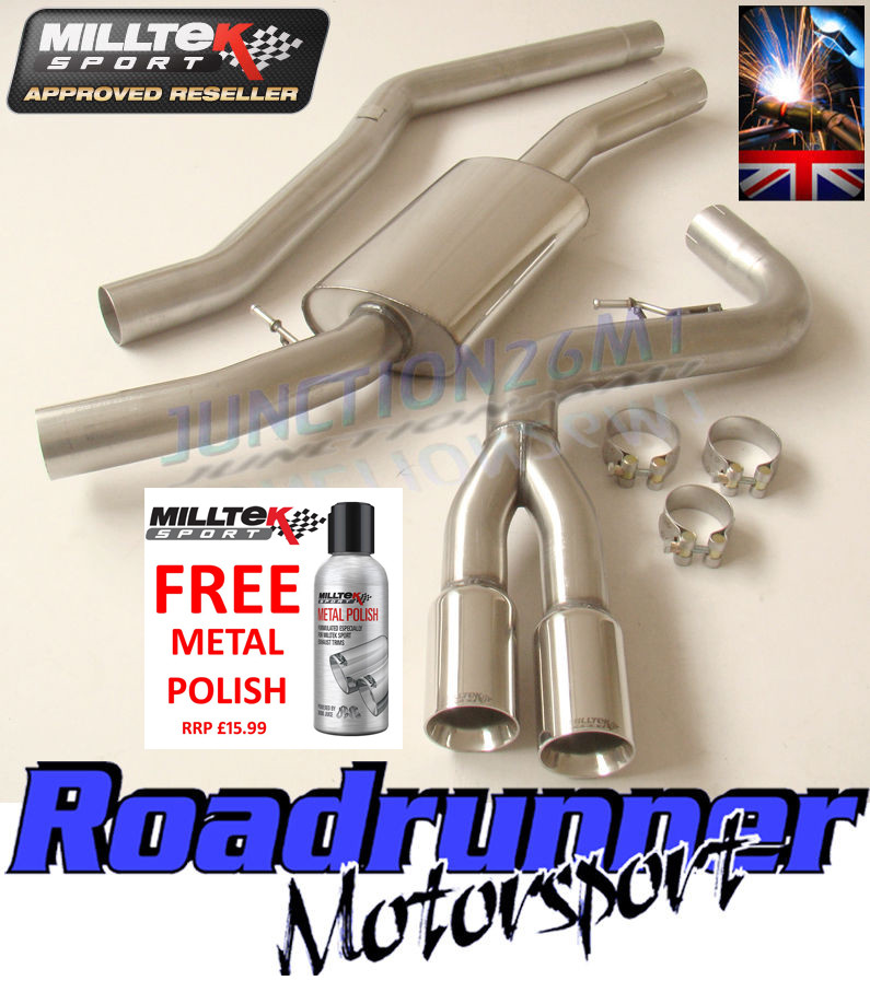 BMW 1 Series 118d & 120d M Sport Coupe (E82) 2008-2012 Cat-back Exhaust BMW 1 Series 118d & 120d M Sport Coupe (E82) 2008-2012 Cat-back Exhaust