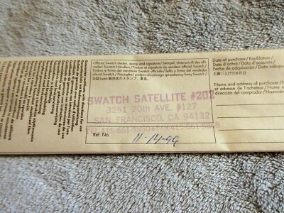 1999 Ltd Ed Millennium SWATCH GK302 w/2 Cases GORGEOUS  display picture 1