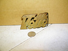 Vette Corvette Solid Brass Belt Buckle 1970’s