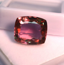 12 CT Natural Color Changing Alexandrite Loose Gemstone Cushion Cut Certified