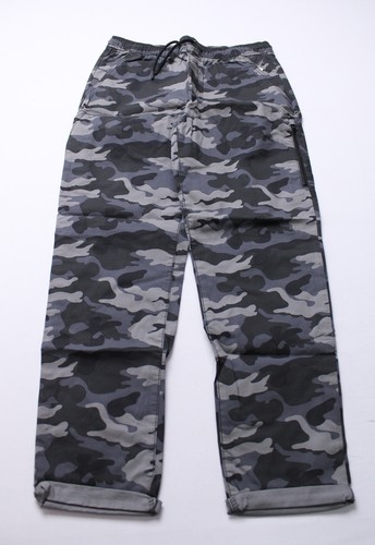Old Navy Boy's Plus Flex Tapered Tech Pants SG4 Gray Camo Size XL (14-16) NWT