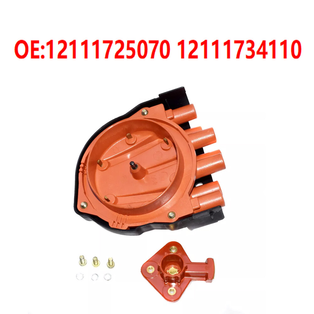Distributor Cap & Rotor 12111725070&comma;12111734110 For BMW E23 E24 E28 E30 E31 E32