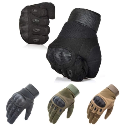 Taktische Vollfinger Handschuhe mit harten Knochen für Militär, Kampf und Jagd - Bild 1 von 4