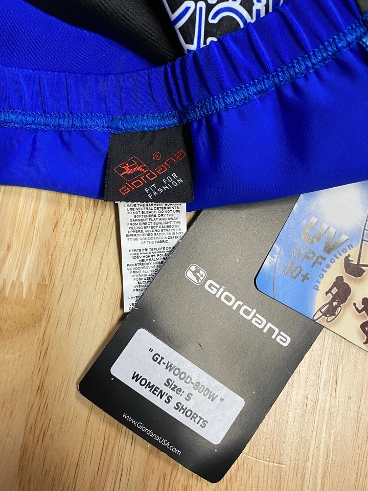 Giordana Cycling Bike Riding Padded Shorts Woman’s Small Tights NWT - Image 4 of 4