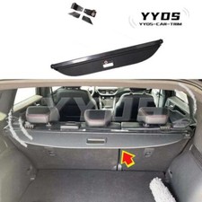 Protector de cubierta de carga de maletero trasero de tela negro *1 pieza para Ford Escape 2020-2022