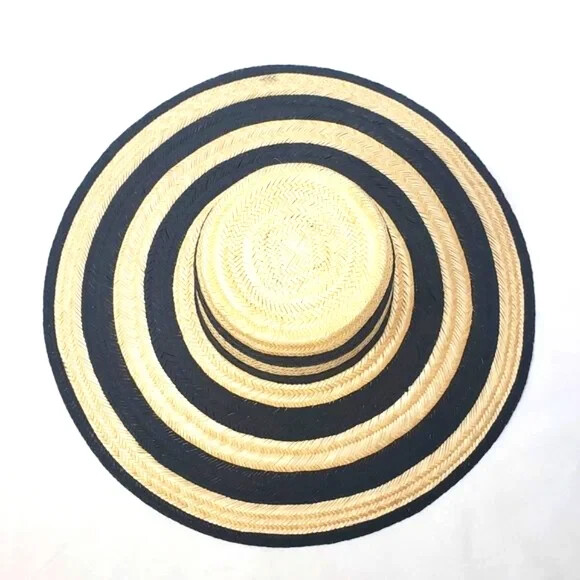 Janessa Leone Eloise Straw Hat. Size Large. | eBay display picture 2