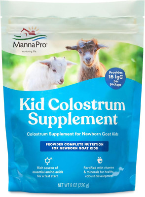 Goat Kid Colostrum Supplement - Feed for First 24 Hours of Life - Helps Promote