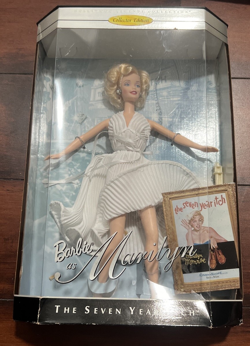 Barbie as Marilyn in the White Dress from The Seven Year Barbie as Marilyn in the White Dress from The Seven Year