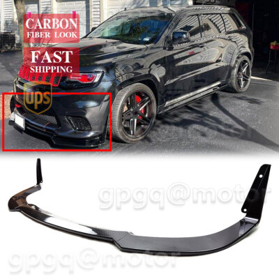 For Grand Cherokee SRT/Trackhawk 17-21 Carbon Winglet Front Bumper Lip Splitter