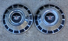 2 1966 1967 Rambler Amc Ambassador Hub Caps Wheel Covers Oem 66 67