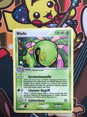 Wilie Holo 3/92 ex Legend Maker deutsch Pokemon Karten NM+