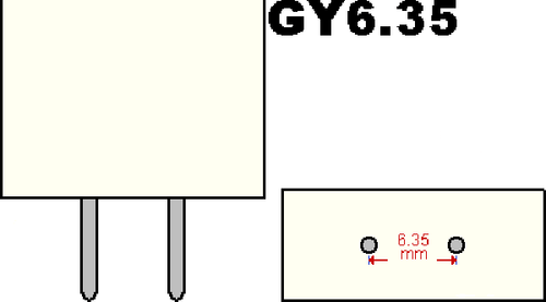 10x GY6.35(GX6.35) 5W LED bulb 72-5730 12~24V Warm/White Crystal Dropligh Light - Picture 3 of 8