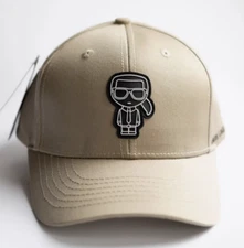 Karl Lagerfeld Unisex Baseball Cap, Adjustable One Size, Iconic Logo,Stylish Fit