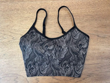 PINK Victoria's Secret Marble SMALL Ultimate Lightly Lined Twist Back Sport Bra