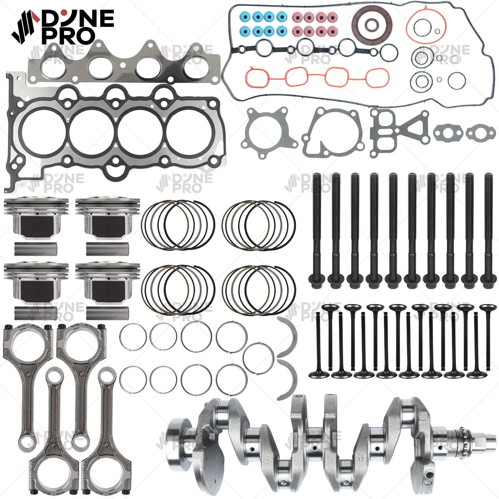G4FD 1.6L Engine Rebuild Kit Hyundai Accent Veloster Kia Rio Soul