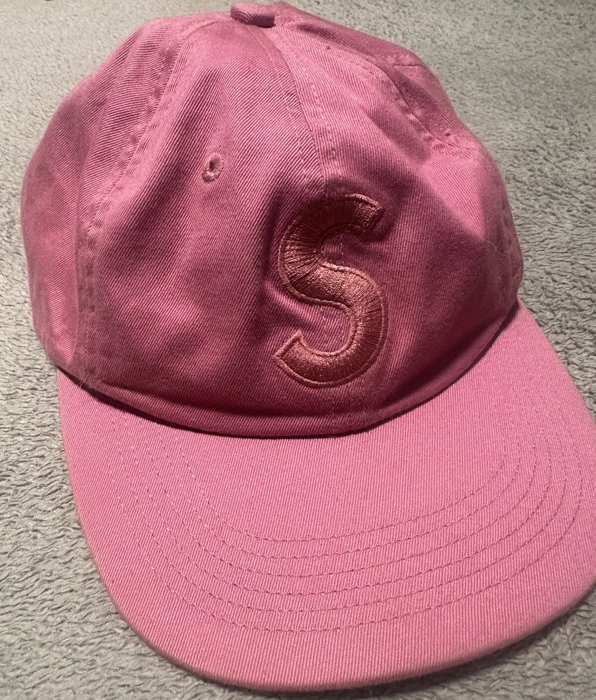 Casquette S rose tonal suprême