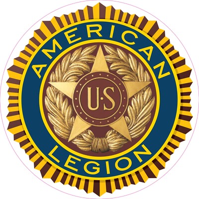 United States American Legion Vinyl Bumper Sticker Window Decal Multiples