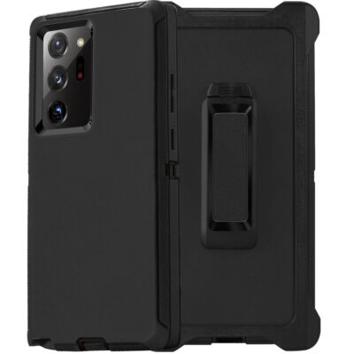 For Galaxy Note 20 / Note 20 Ultra Defender Case With(Belt Clip Fits Otterbox)