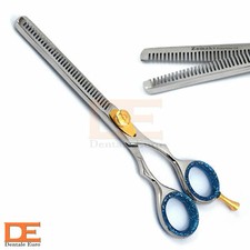 Double Thinning Hair Styling Barber Scissor 6" With Gold Screw High quality New