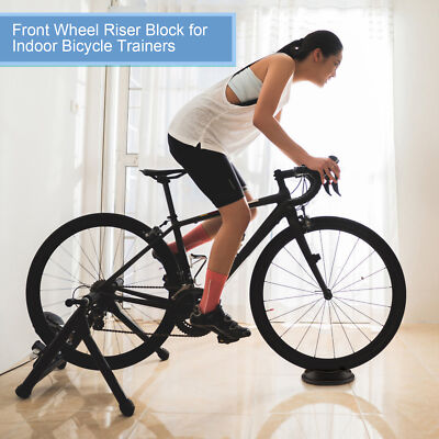 Cycling Front Wheel Riser Block for Indoor Training Trainer Stand