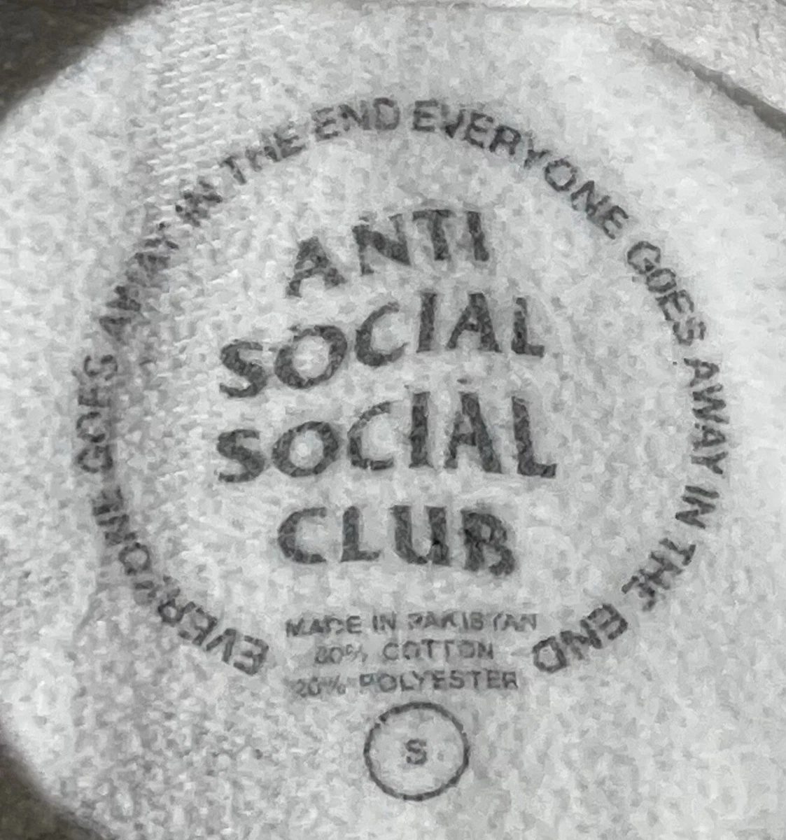 Anti social social club cheap cancelled hoodie