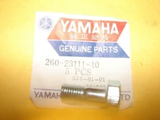 Yamaha MX80 GT1 GT80 GTMX JT2 DT80 LB50 LB80 Front Fork Cap Bolt 260-23111-40