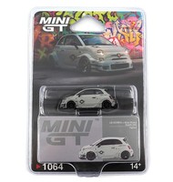 Filat Abarth 595 LB-WORKS X Abas Works Fighters 2024 - Blistr - Mini Gt 1:64