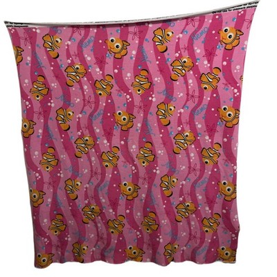 Pink Finding Nemo Vintage Fabric Disney Pixar
