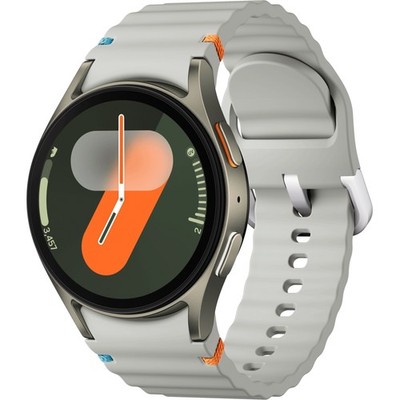 Samsung Galaxy Watch7 L305 40 mm LTE - Smartwatch - grün / Sport Band silber