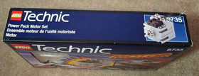 1998 LEGO TECHNIC: POWER PACK MOTOR SET, 9 V (8735), NEW
