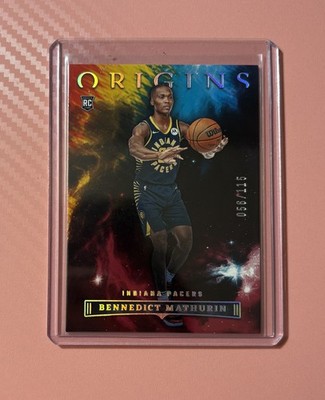 2022-23 Panini Origins Maroon # /115 Bennedict Mathurin Rookie RC #2