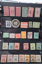 Germany Revenue Fiscal Stamps Lot 65 Railway Parcel Tax Dues