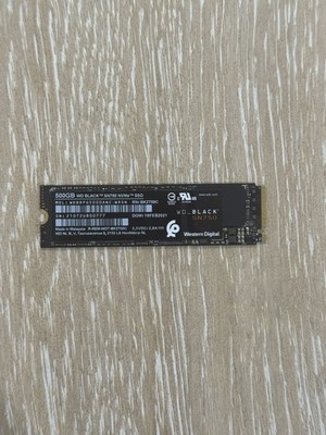 Western Digital WD 2280mm Black SN750 500GB M.2 NVMe WDBRPG5000ANC-WRSN