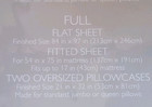 NOBLE EXCELLENCE Full Size 4 Pc. Sheet Set, Fine Portuguese Flannel, Red Plaid — photo 10