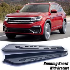 Alu Running Board Side Step Pedal Nerf Bars Fits Vw Volkswagen Atlas 2018-2026 Alu Running Board Side Step Pedal Nerf Bars Fits Vw Volkswagen Atlas 2018-2026