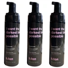 3-Bottles b.tan I Want the DARKEST TAN Possible 1 hour Self-Tan 6.7oz Mousse 19z