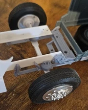 1/25 Scale Low Air Leaf Front Suspension Lowered