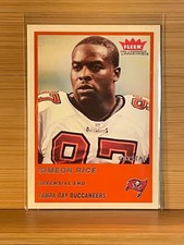 2004 Fleer Tradition Crystal SP #d /150 Simeon Rice #153 Buccaneers