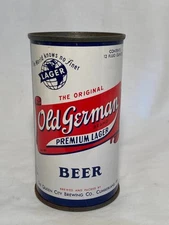 c1950s Old German Premium Lager The Queen City Brewing Co. Cumberland, MD., Can