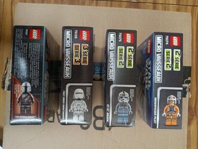 (4) *Factory Sealed* LEGO Star Wars Microfighters: (75074)(75075)(75126)(75321)