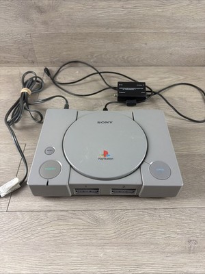 Sony PlayStation 1 PS1 Console & Cords SCPH-1001