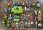 Vintage Action Figures with Accessories (Ninja Turtles, X-Men, Jurassic Park)