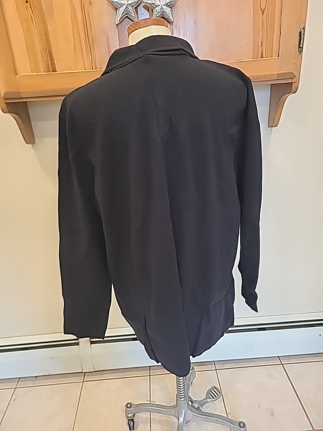 Lauren Ralph Lauren New Military Knit Sweater Blazer Jacket Women’s 3x Black thumbnail 7