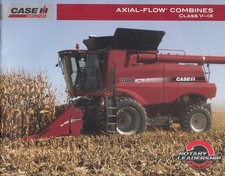 Case International Harvester(IH) Axial-Flow Combines Class V-IX sales brochure
