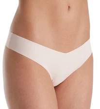 commando Women's Classic Solid Thong, Blush, Medium/Large