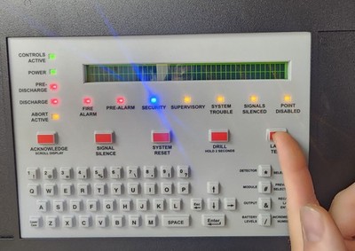 NOTIFIER KDM-R2 USED TESTED W/ Ribbon Cable