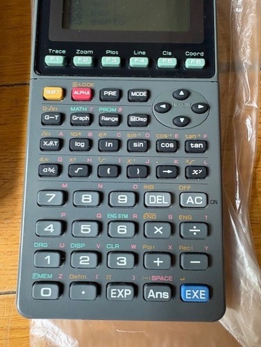 Casio FX-7700G, early graphic programmable calculator ever, complete in box - Afbeelding 6 van 13