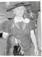 New York Mrs Maria Griebel wife of escaped possible spy Dr Ignate - Old Photo