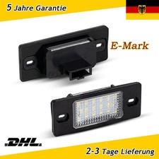LED KENNZEICHENBELEUCHTUNG für VW Bora | Golf 4 + 5 Variant | Passat 3bg 7501 DE